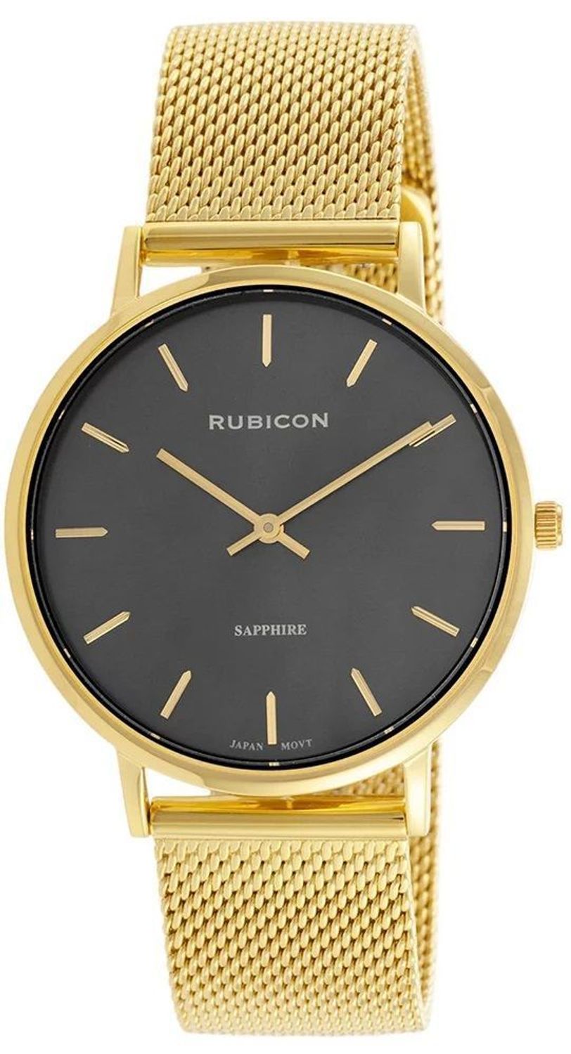 Zegarek damski Rubicon z szafirowym szkłem i grafitową tarczą RNBD76.jpg